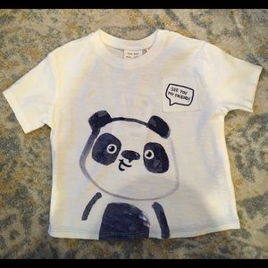 Zara baby boys cute bear tee